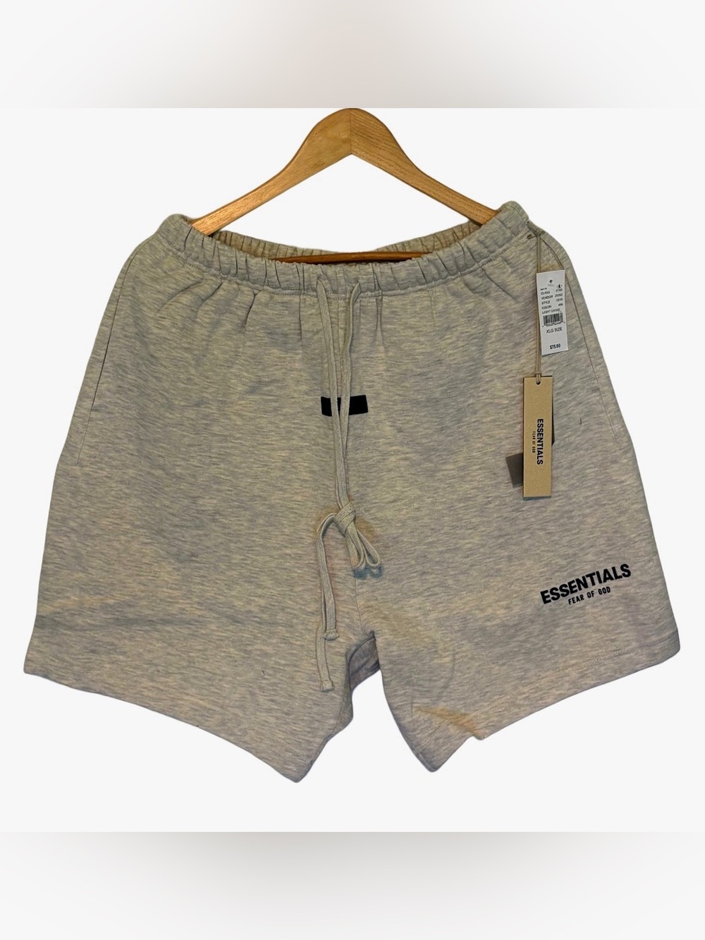 NWT XL Fear of God Essentials Sweat Shorts - Picture 2 of 3